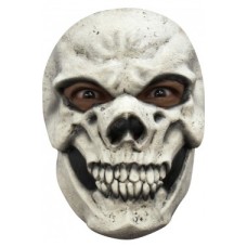 Latex Masker: Skull White